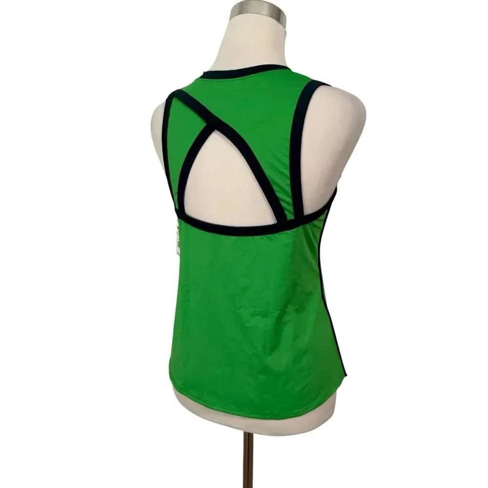 EleVen by Venus Williams Top Women’s Island Green Walk the Line Tank Small - Picture 2 of 10